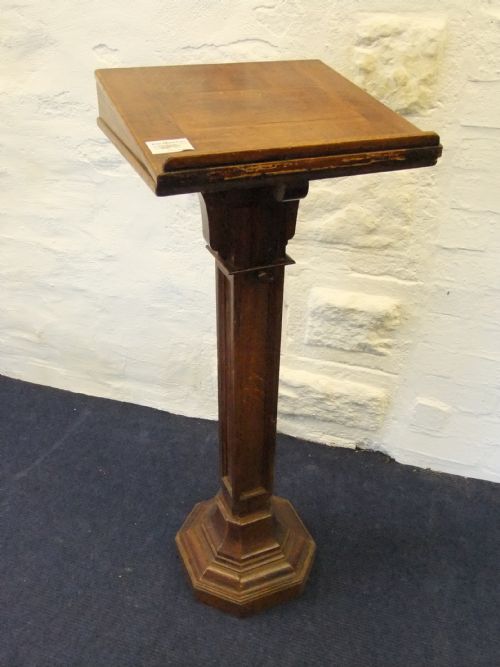 oak lectern