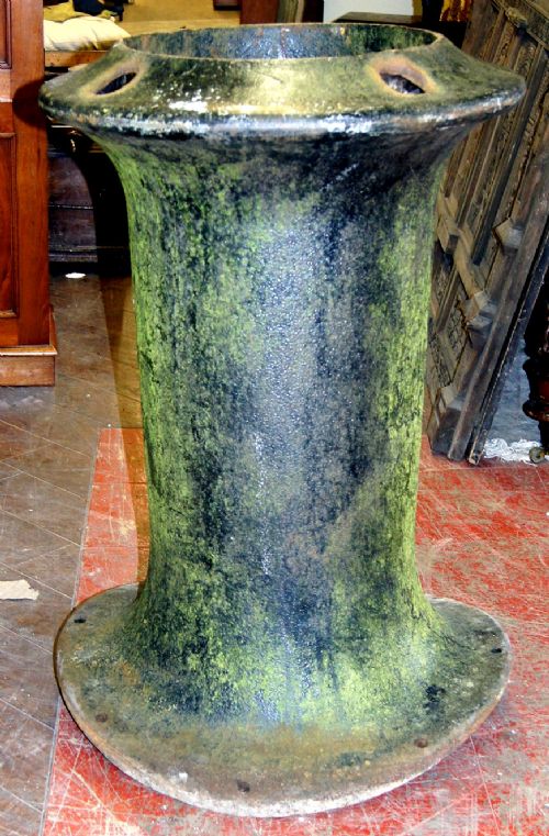 an original steam train funnel