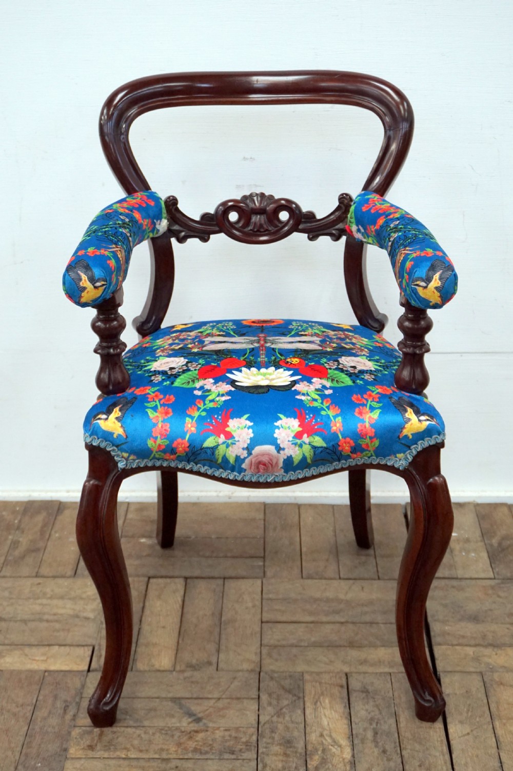 a mahogany victorian musicdressing table armchair