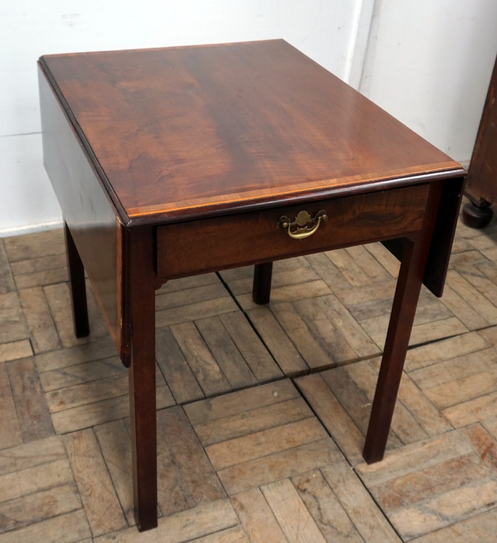 a very rare georgian gillows of lancaster pembroke table