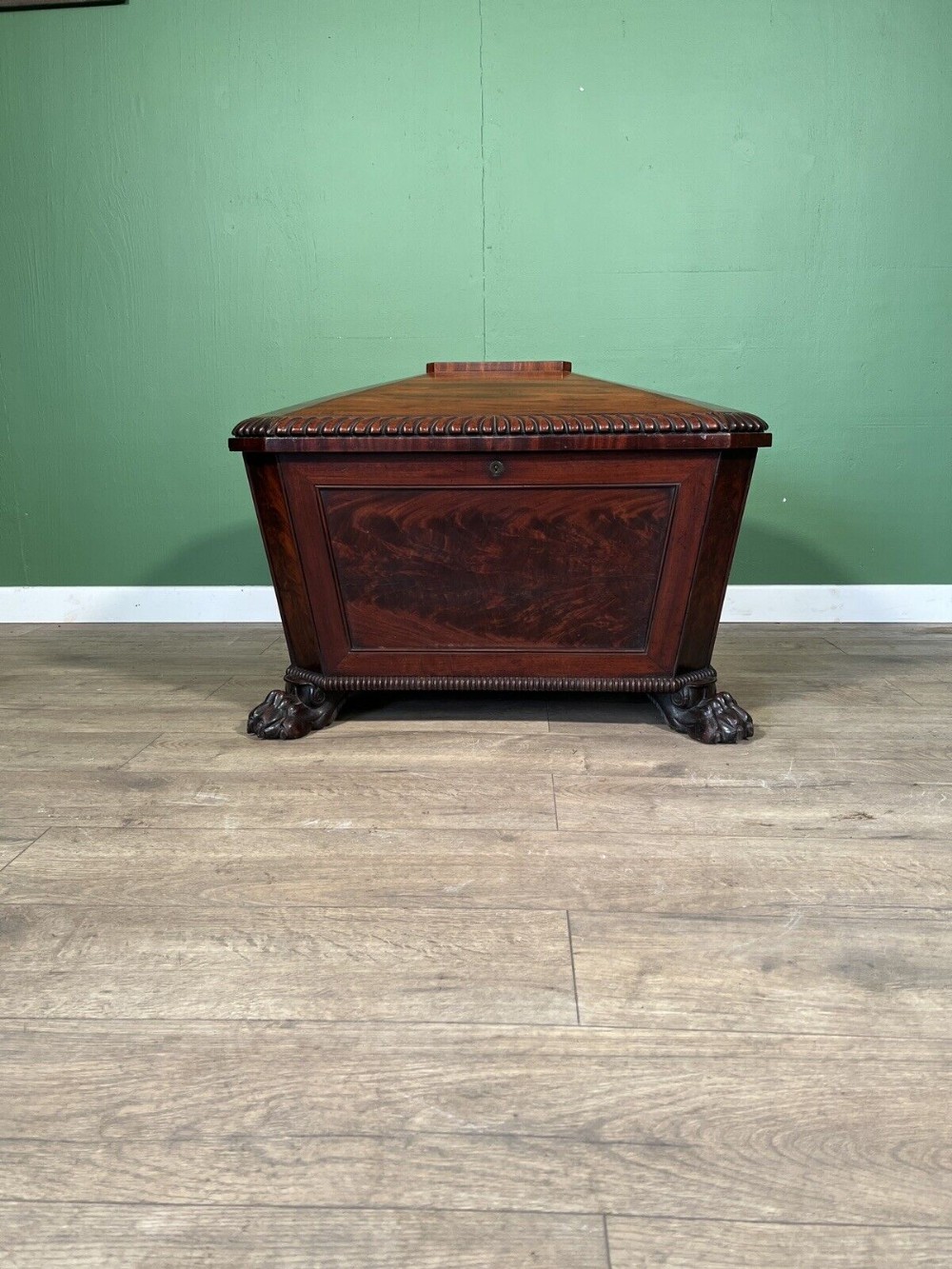 a very impressive and imposing regency mahogany cellarette