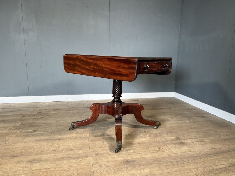 a super quality mahogany regency pembroke table
