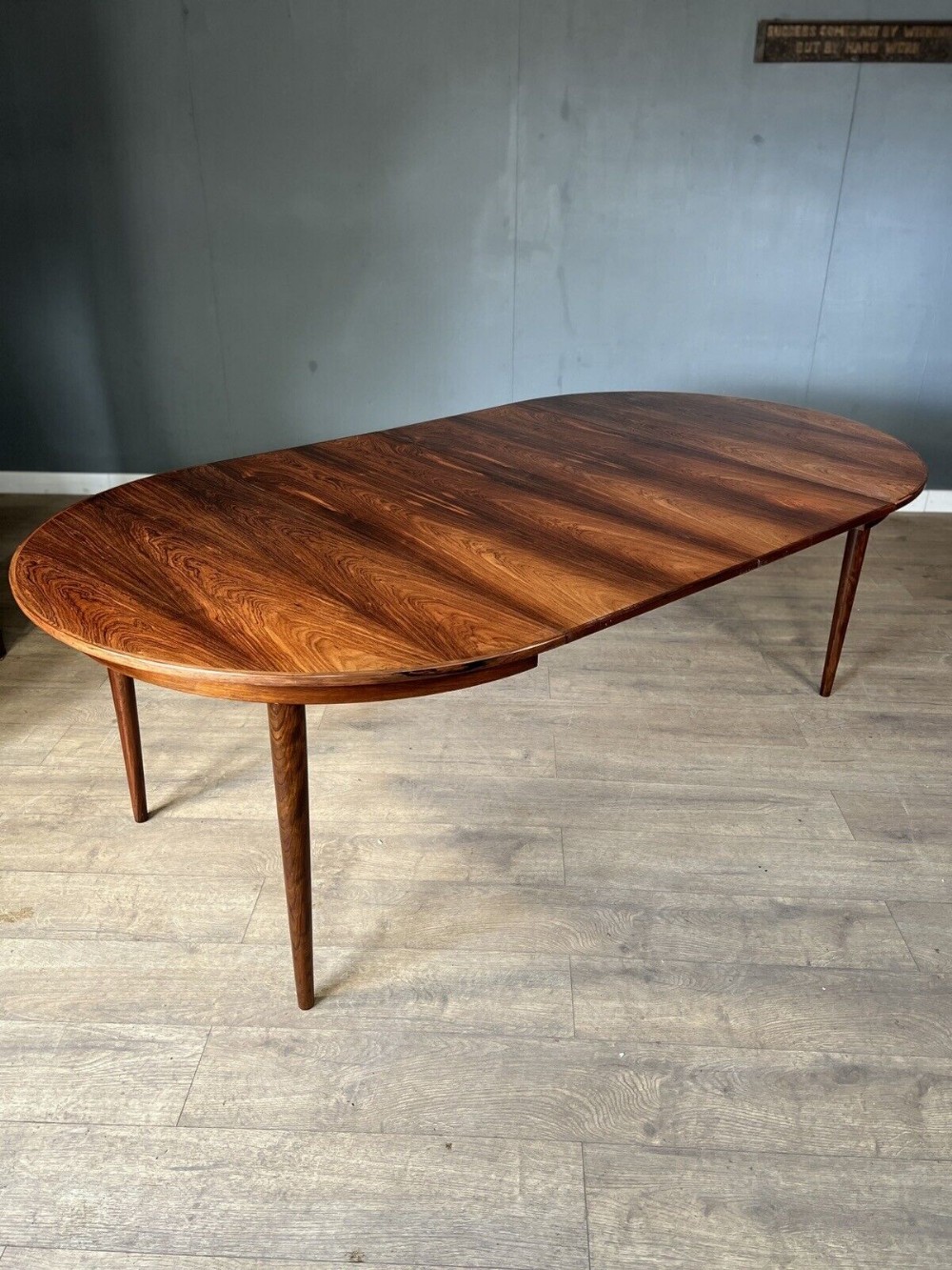 danish mid century rosewood dining table